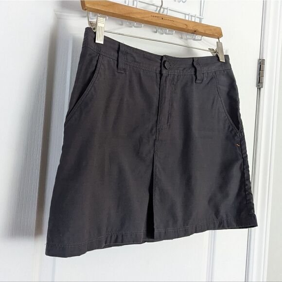 ICEBREAKER Merino Destiny Skirt charcoal grey size 2 @B4 - Picture 5 of 11